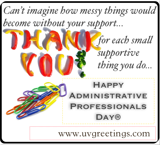 Administrative Professionals Day 2025 Messages